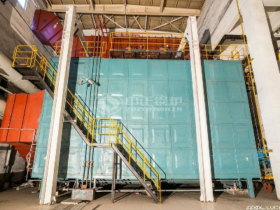 供热系统之—模块铸铁燃气锅炉气体定压采用氮气的原则性系统图解